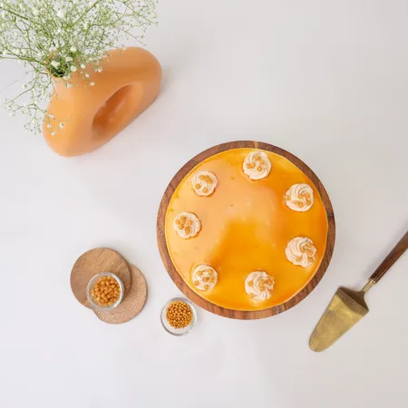 Crunchy Butterscotch Cake